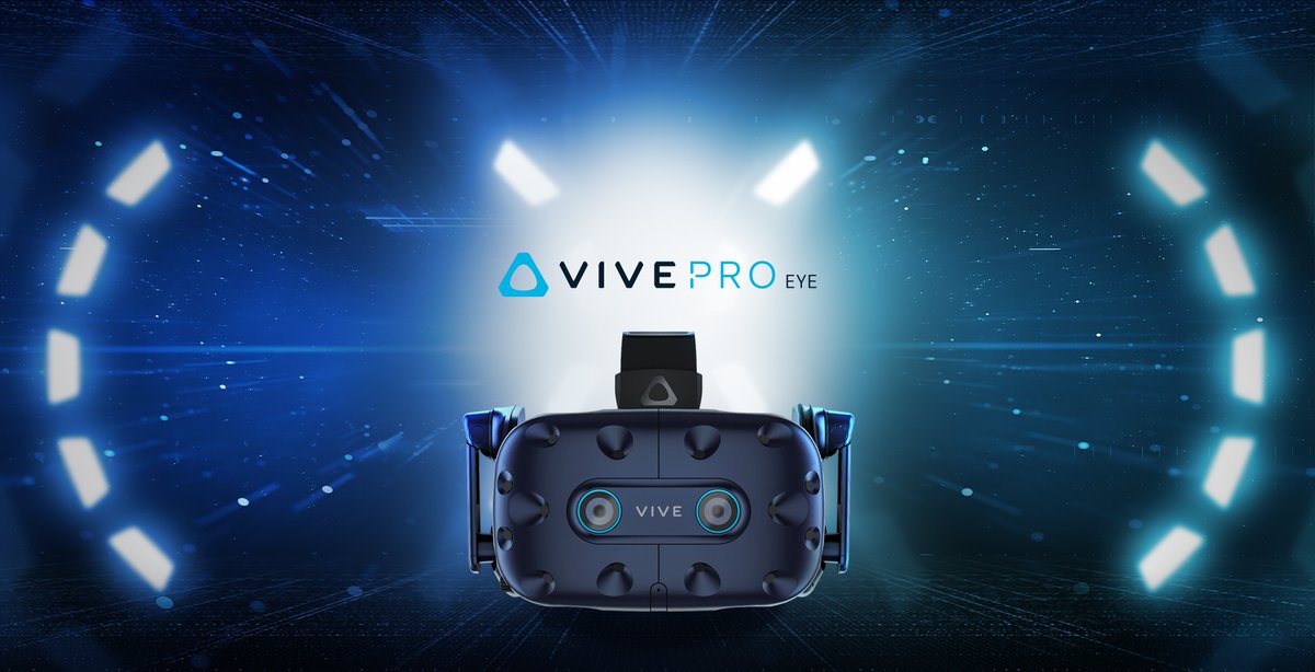 VRinHistory's tweet photo. This day in #VR history: @htcvive launched the Vive Pro Eye in Europe one year ago today for an eye-watering £1,499! https://t.co/wPPLC1Wn1z