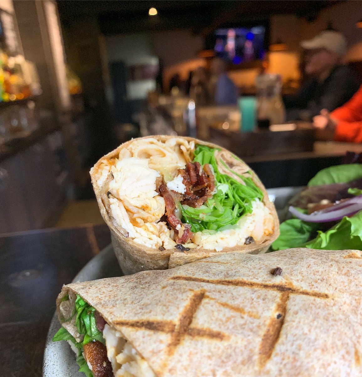 ForbesTavern's tweet photo. Be sure to try our Turkey Mushroom Wrap with a @21stamendment draft special today! Doors will close this afternoon from 4-7:30 for private events, we apologize for any inconveniences! // #turkeywrap #privateparty #21amendment https://t.co/7dW1yZtvbD