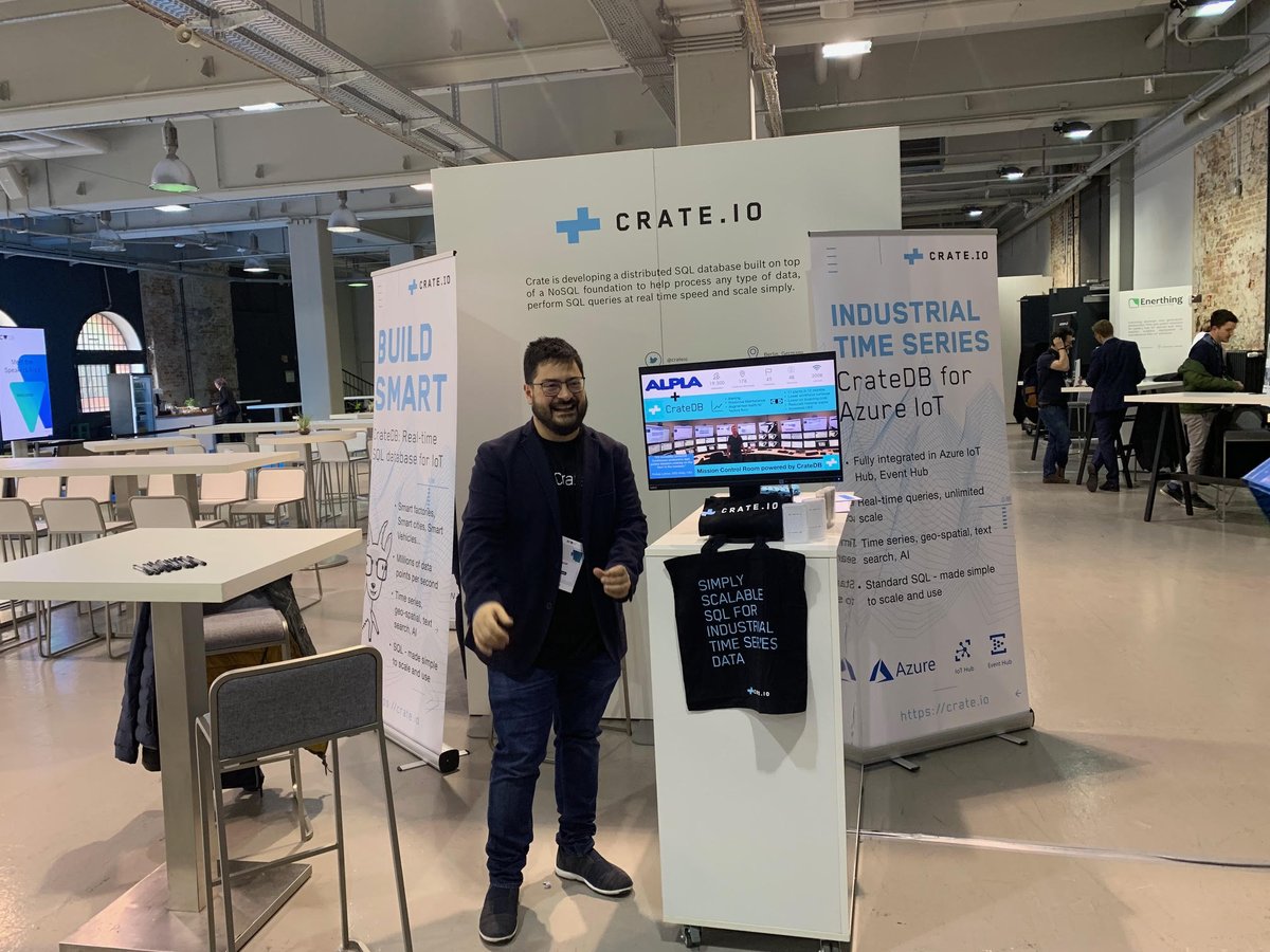 cratedb's tweet image. Our Craties are at #BCW19 booth STL5, drop by and catchup with us there!