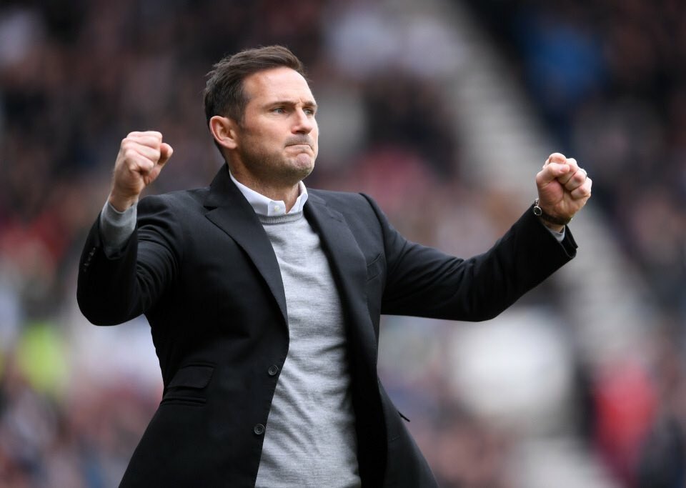 Pocket434's tweet photo. 💥 Tonight 💥 Frank Lampard's Derby County have a fight on their hands to bounce back against Leeds United who lead 1-0 at the start of this evening's second-leg Championship play off. Catch the action live on our screens from 8pm. 🍺🍔📺 https://t.co/Fsliy96IYp