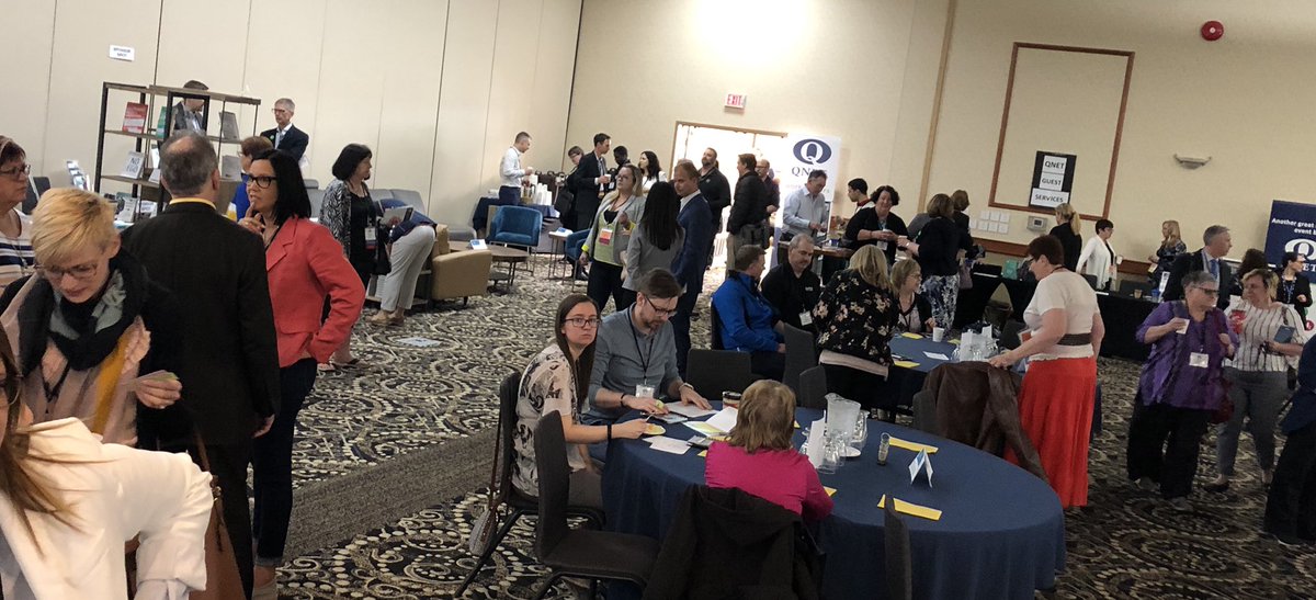 QNETManitoba's tweet image. A full house today at @VicInnWinnipeg for #QNETMB19