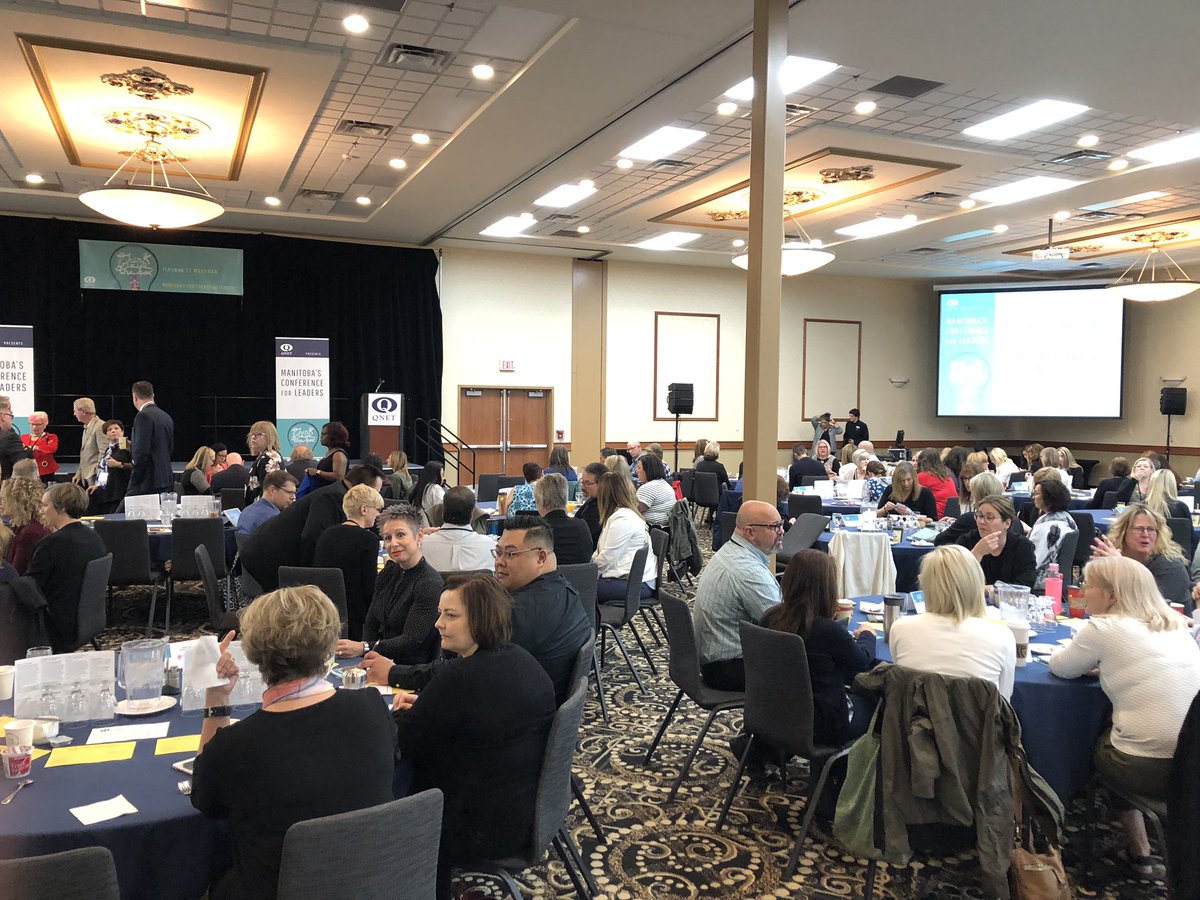 QNETManitoba's tweet image. A full house today at @VicInnWinnipeg for #QNETMB19