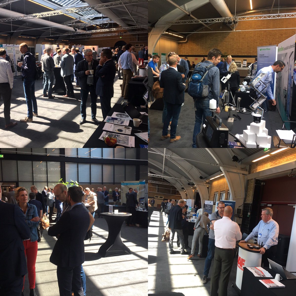 VCCN1's tweet photo. Drukbezochte vakbeurs tijdens het VCCN Nationaal Symposium Contamination Control 2019 in  @1931DenBosch #kennisdelen #ontmoeten #cleanrooms https://t.co/OdxvS2n9Aj