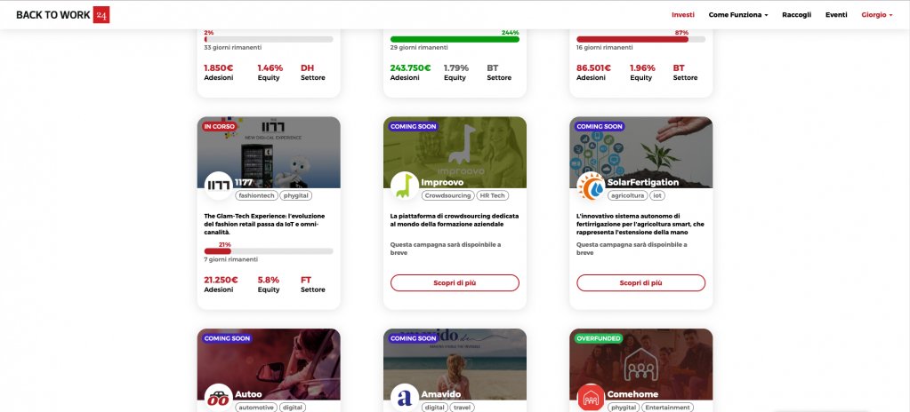 improovo's tweet photo. Inizia l'avventura di Improovo nell' #equitycrowdfunding. Siamo in #comingsoon su @BacktoWork24 . 
👉 https://t.co/i0dfPPjmAp

#equitycrowdfundingitalia #startup #startupitalia https://t.co/lNJ0qTWf7K