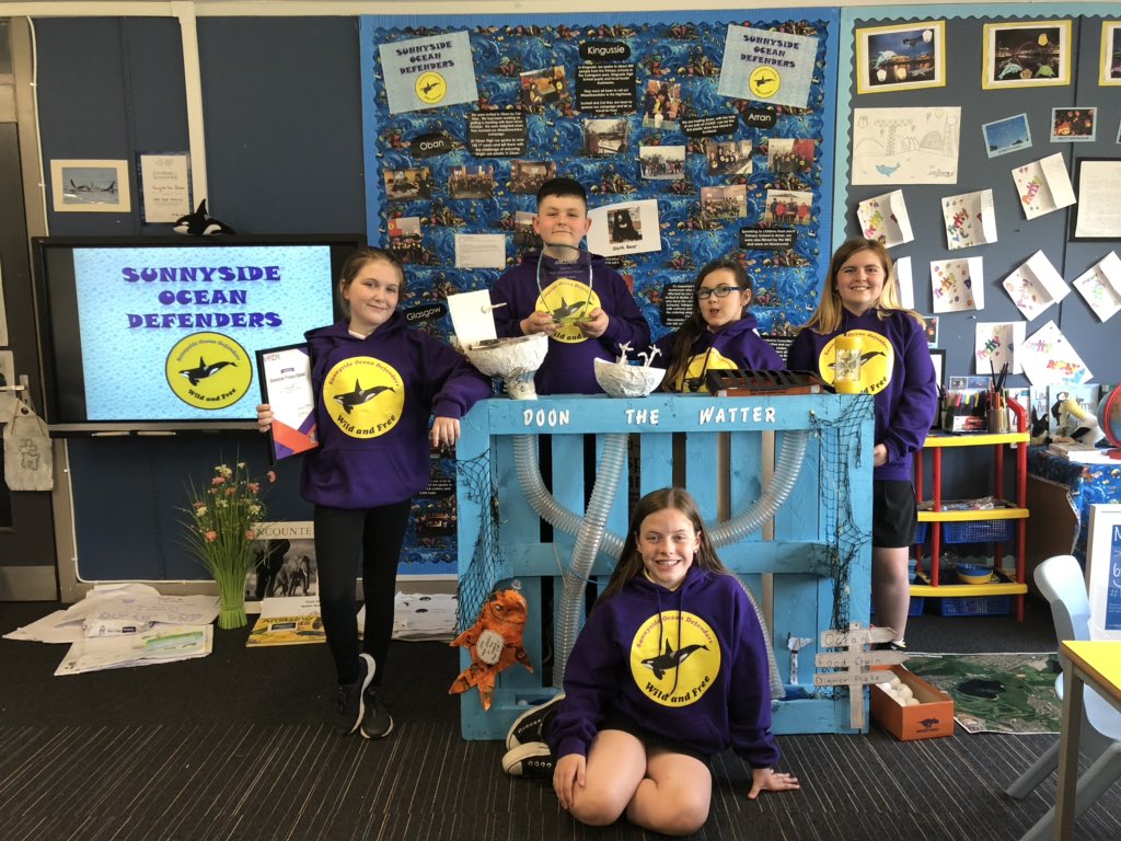 SunnysidePri's tweet photo. Our Ocean Defenders have been working on designing a solution to litter entering our waterways as part of @KSBScotland & the #JacobsChallenge Weโre delighted to have won โMost Innovativeโ award & look forward to building on this as we take #DrainCampaign forward. ๐ฌ๐ณ๐ https://t.co/XILodhmm5Z
