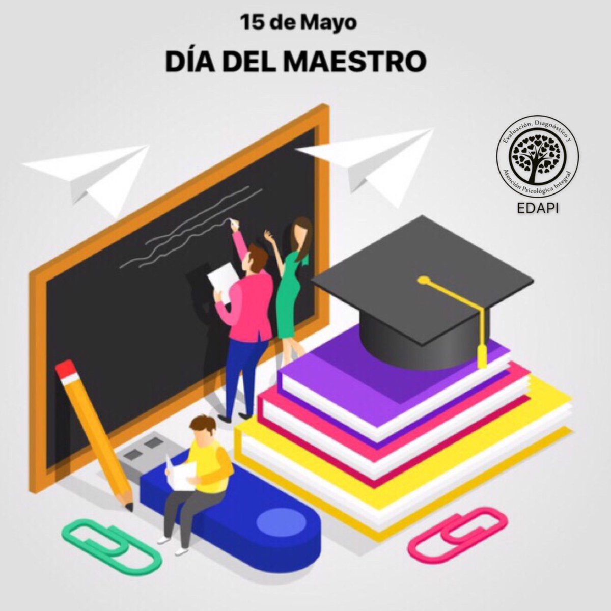 EDAPI_'s tweet photo. Recordamos con aprecio a sus maestros brillantes, recordamos  con gratitud a aquellos que tocaron nuestros sentimientos. –Carl Gustav Jung

#15deMayo
#DíaDelMaestro
#FelizDíaDelMaestro
#EDAPI ♥ https://t.co/SkGqnntzqn