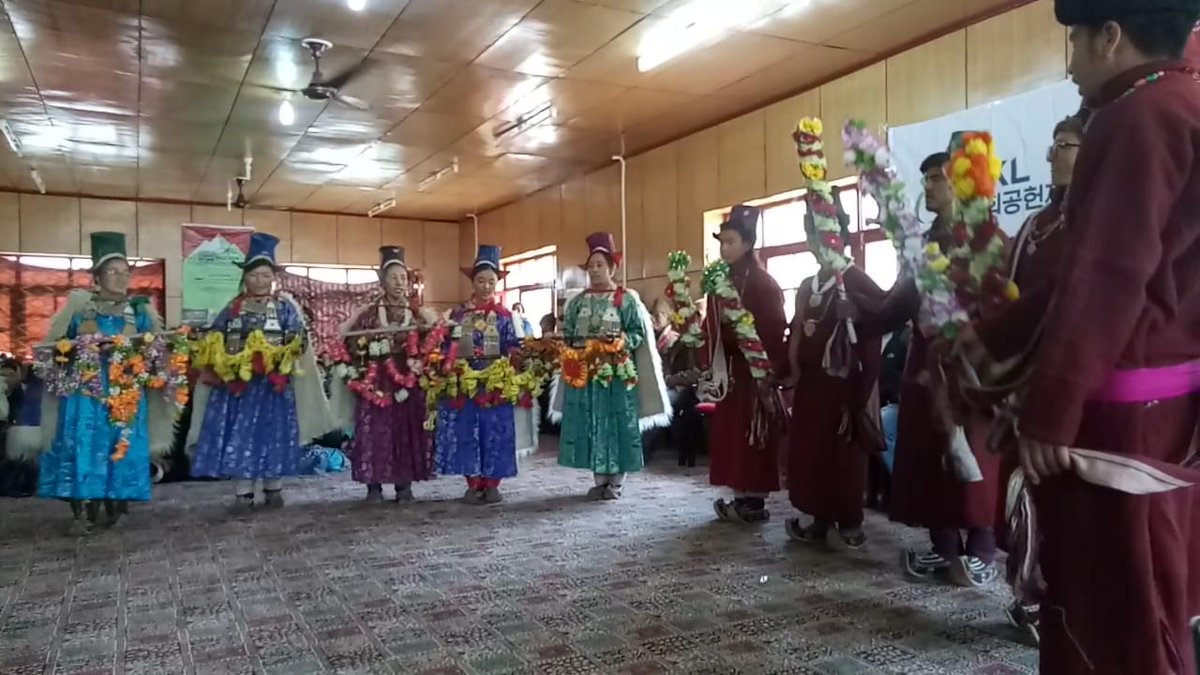 airnewskargil's tweet image. 7- Days Ladakh #EcoTourism #Guide Training concluded at #Buddhist Study Centre, Mulbeck #KargilLadakh Initiated &amp;amp; supported by the GKL Foundation @korea, Hanuran Movement Inc. Korea &amp;amp; Won #Buddhism
@prasarbharati @ChoudharyBaseer @JandKTourism @KoreanTravel