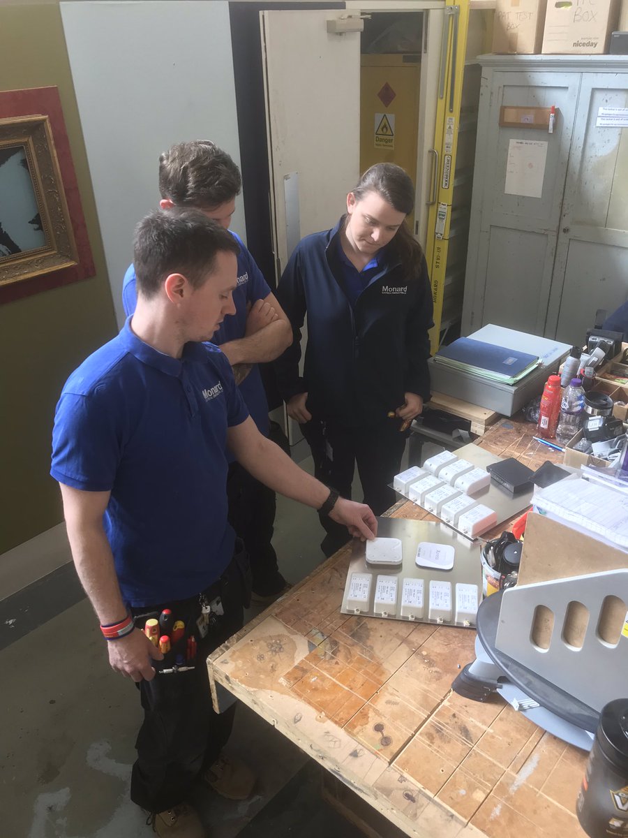 Our engineers discussing <a href="/Casambi_Oy/">Casambi</a> lighting controls for a new full controls replacement project with <a href="/UrbanJungleEE/">Urban Jungle E & E</a> #lightingcontrols #electriciansoxford