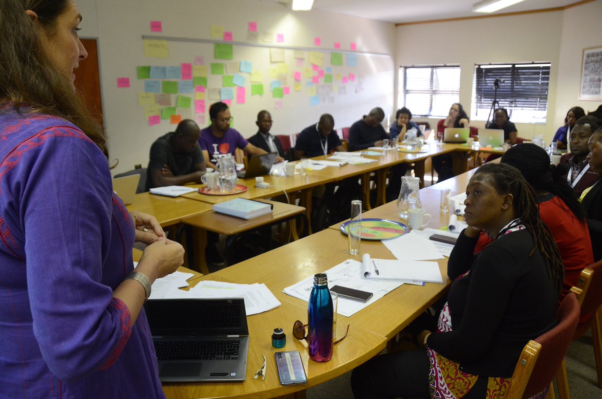 PLAASuwc's tweet photo. Day 3 of our #YARA Training Workshop on the #AgrarianQuestion in #Africa. Prof @RuthHallPLAAS facilitated today's session on Agro-food regimes in contemporary capitalism.
#Agriculture #YoungResearchers @FutureAgrics @UWConline https://t.co/MA8znNPFBD