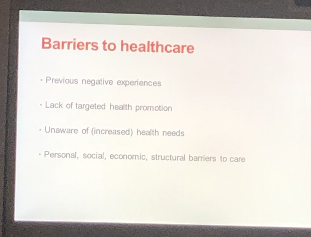OyebanjiAdewumi's tweet photo. #BarrierstoHealthcare of #TransPeople #DrAndyWilliams @RoyalLondonHosp How can we be more inclusive? - ‘History taking is very important : e.g what pronouns do you use? What gender are your partners? #EDHR https://t.co/8JMcpGX0eM