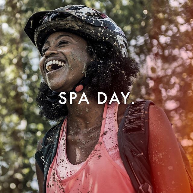SalomonSLC's tweet photo. Organic mud masks? Yes, please! Redefining femininity in outdoor culture. Come see for yourself. #SalomonSLC #SalomonWMN #mudmasks https://t.co/GAQ5zMFtZQ https://t.co/sPcAGoPZCp