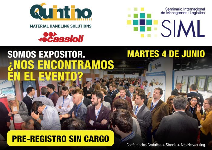QuintinoMHS's tweet image. ✍️4 de junio
Palpitando el #Seminario Internacional de #ManagementLogistico #SIML 🇦🇷 2019
#Stand 101
Veni a conocer lo ultimo en #Intralogistica + #Industria40
Calidad Internacional + Servicio especializado propio Local 💪
#BuenMiercoles
#logistica
#supplychain
#ASRS
#Fulfillment