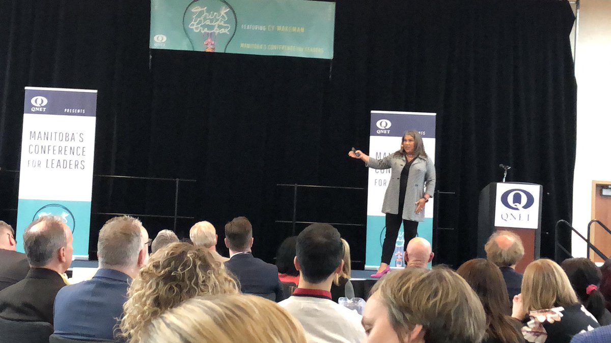 QNETManitoba's tweet image. Help an employee shift from venting to self-reflection. Ask, “What would great look like right now?” @CyWakeman #noego #ditchthedrama #QNETMB19