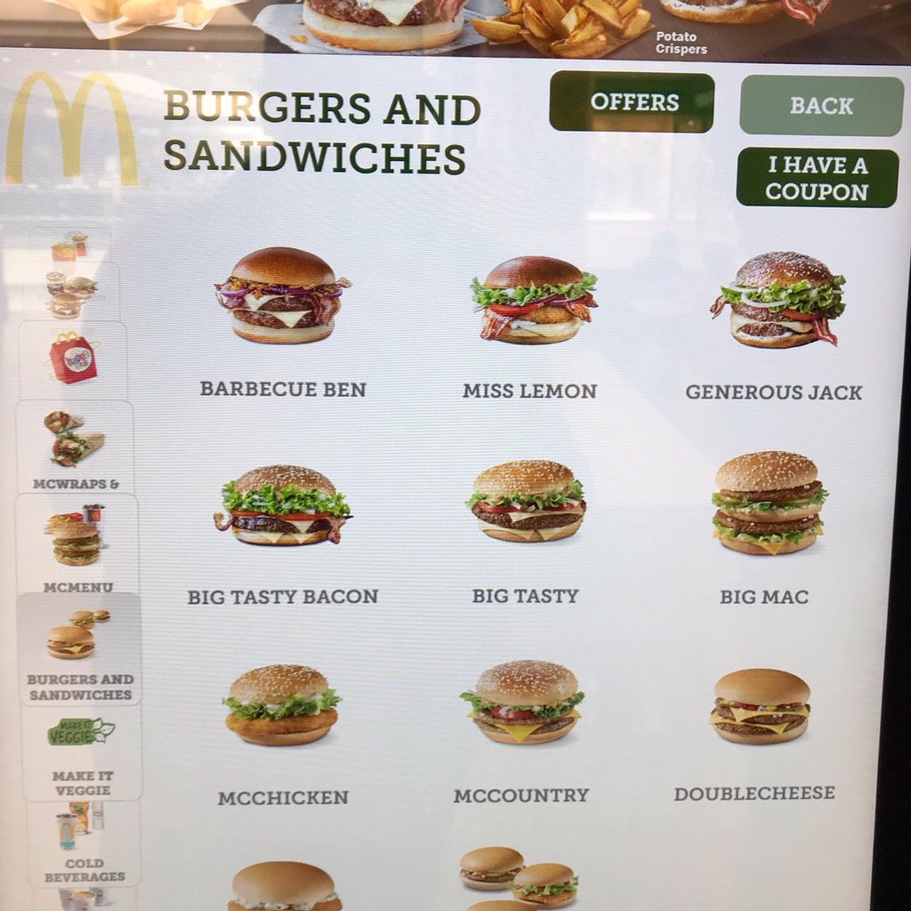 All_Things_New_'s tweet photo. McDonald’s Generous Jack, Miss Lemon & Barbecue Ben Burgers! 🍔 In Croatia 🇭🇷 @mcdonalds #mcdonalds #generousjack #misslemon #barbecueben #burger #croatia #wellthisisnew https://t.co/5TqhUPwpBu