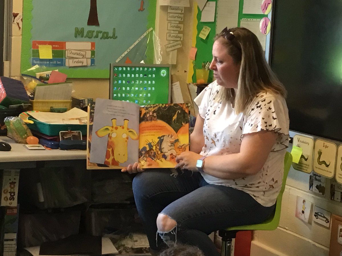 BirchesGreenPri's tweet image. Woodpeckers had a visit from a secret reader this week. Thank you for reading our story. #secretreader #enjoyreading