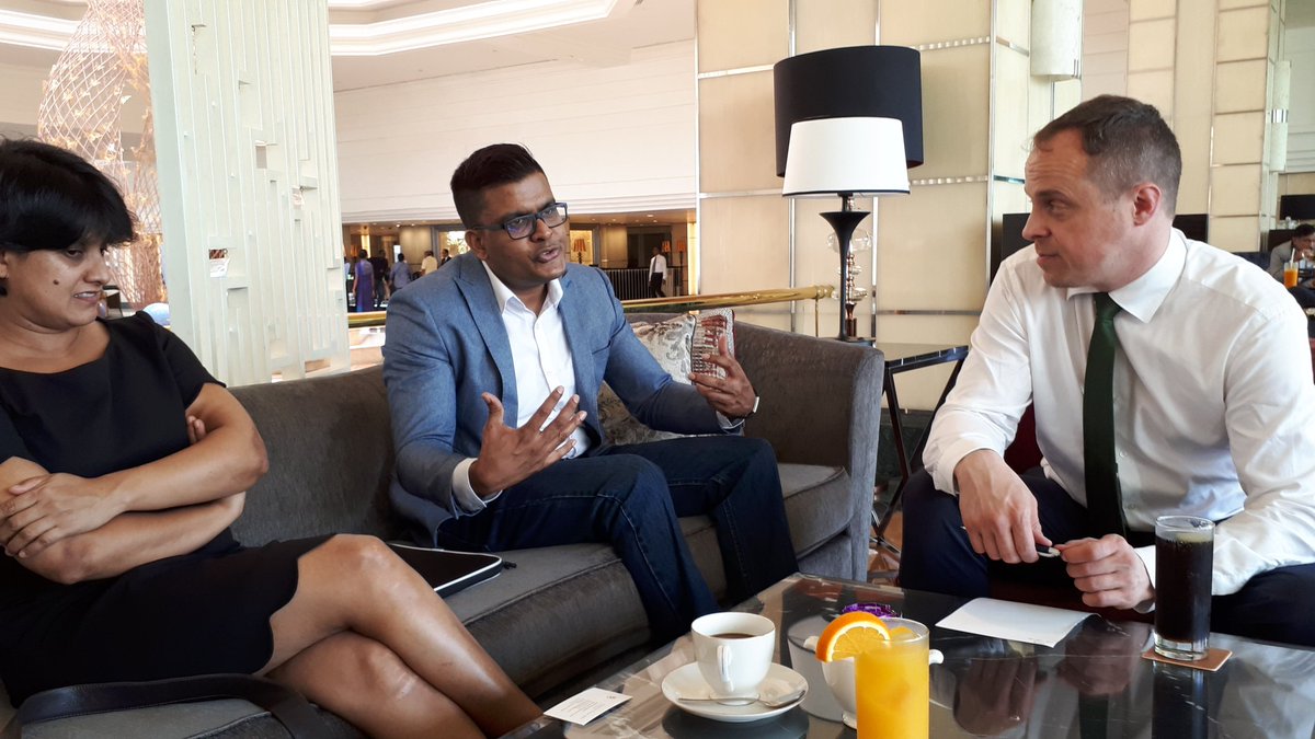 HarriKamarainen's tweet photo. Today in #Colombo I met with representatives of local think tanks and young entrepreneurs. Great potential and plenty of possibilities for 🇫🇮 &amp; 🇱🇰!
@VeriteResearch @SLASSCOM @Ulkoministerio @BusinessFinland 
https://t.co/uKO1rNaTZJ https://t.co/2axF2m4kFN https://t.co/vkOwpDEWdE https://t.co/gvvxIdMBZh