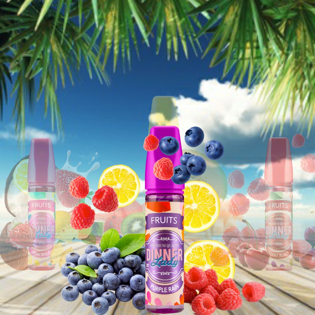 Fruits Line by Dinner Lady #purplerain 
#vapedinnerlady #vdl #vdltr #lovevdl #lovedinnerlady #bestEliquid #fruitsline #fruits #berry #cherry #vapeegypt #vapejordan #vapeoman #vapesaudiarabia #vapeiran #vapeiraq #vapeqatar #vapekuwait #vapeinturkey #vapebahrain #vapealgeria