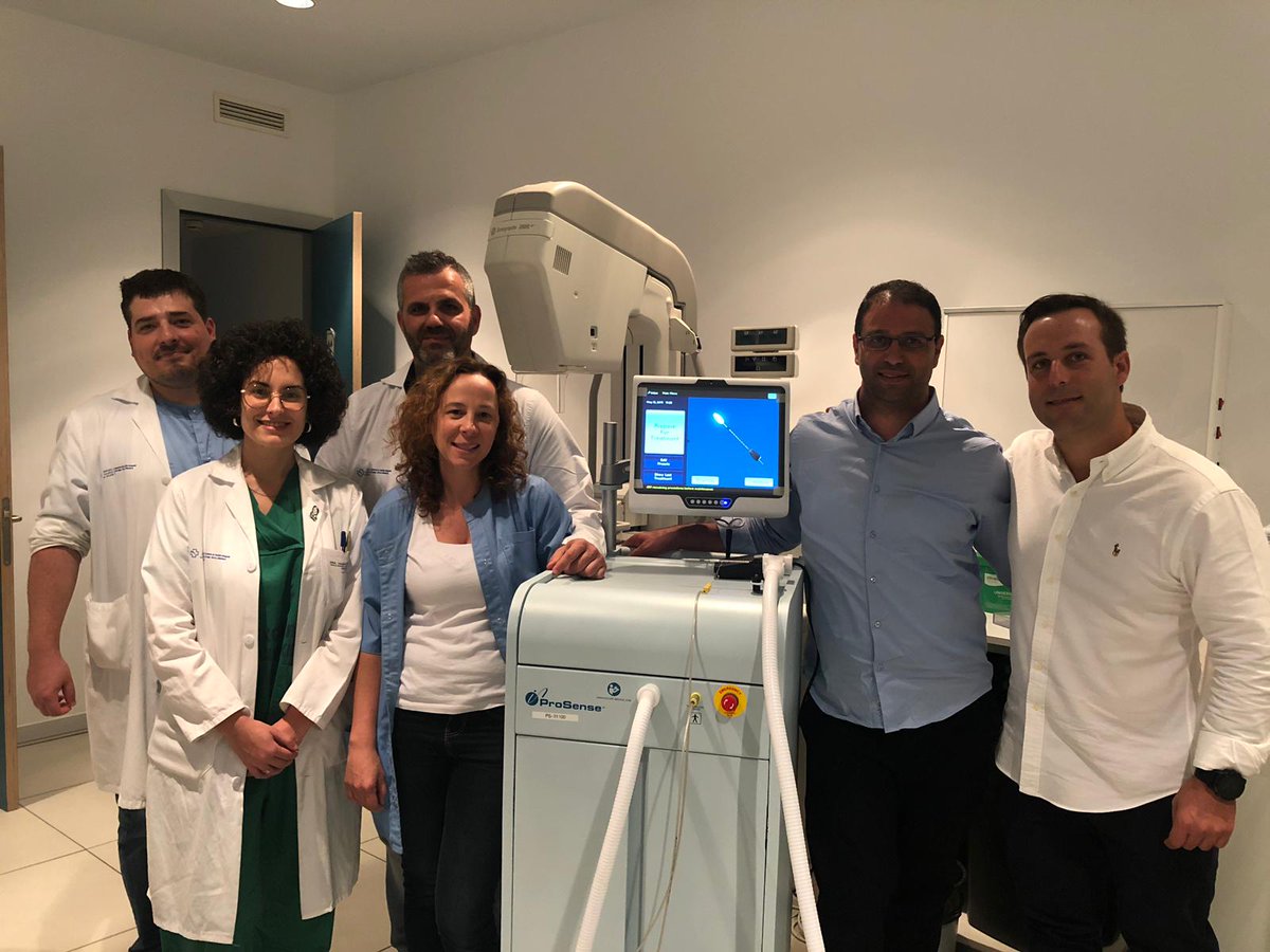 IceCureMedical's tweet photo. First #ProSense #cryoablation procedure in SPAIN! Thank you to our distributor Noeffocan and the amazing team at Hospital Universitario Lucus Augusti for having us! #interventionalradiology #cryoblation #cancertreatment
@shamir_eyal @BussiTlalit https://t.co/GXvP1sVIPc