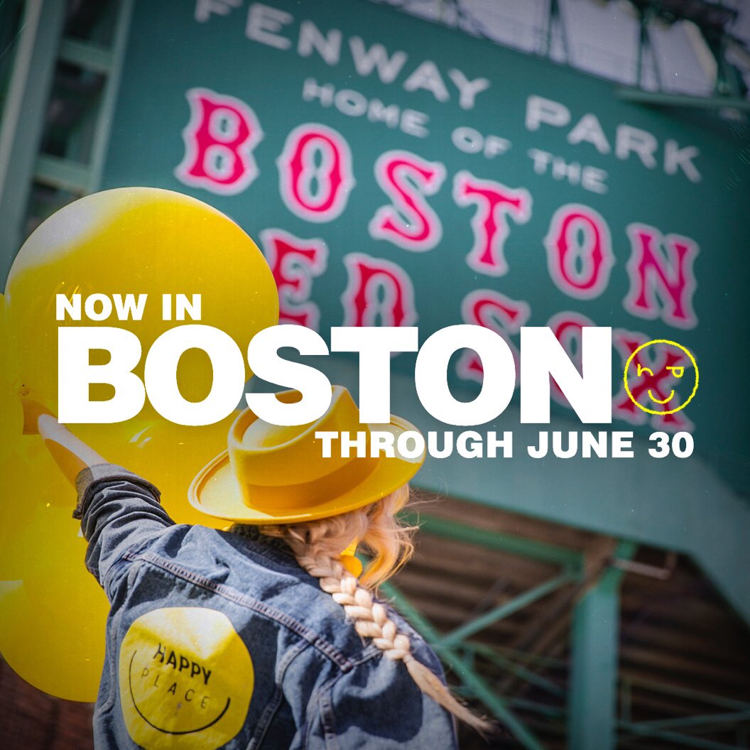 wearehappyplace's tweet photo. 🚨ANNOUNCEMENT!!🚨 Due to popular demand HAPPY PLACE Boston will be extending its stay until June 30th!! 😱We are overwhelmed and grateful for all the love Boston has shown us - we couldn’t be more excited to stay here a little longer!!! 🙌 Stay tuned for a celebratory giveaway! https://t.co/0rVFFpnMNA