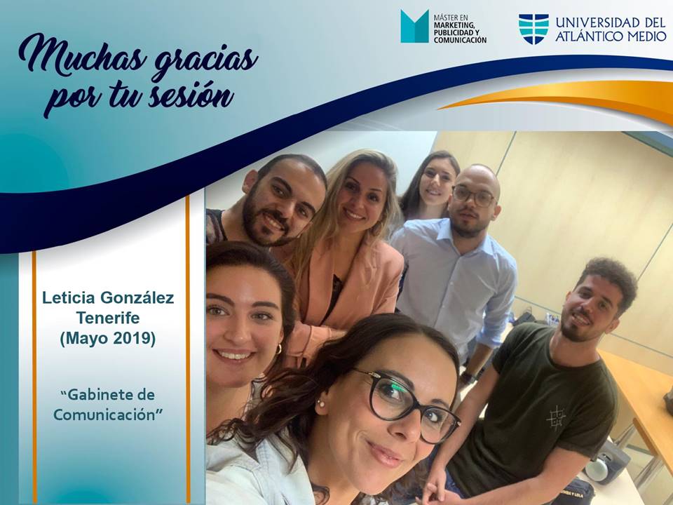 SsuperLe's tweet photo. Un año más participo como docente en el Máster en Marketing, Publicidad y Comunicación de la Universidad @atlanticomedio. Un honor y un placer poder hablar de mi experiencia como ejecutiva en #GabinetesdeComunicación @Metropoliscomu https://t.co/01XS6BMP45