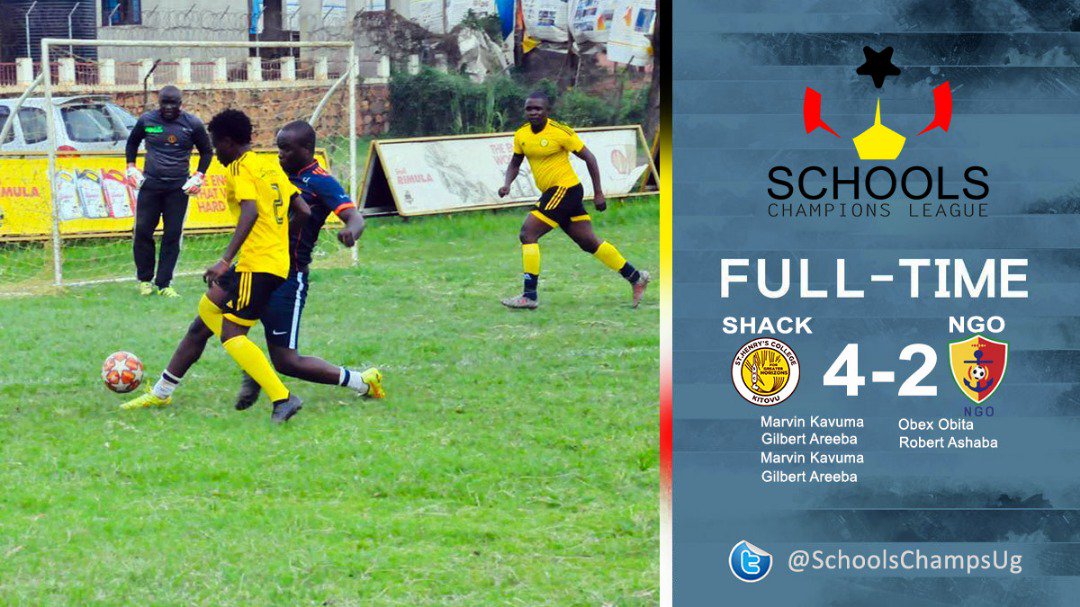 It looks like <a href="/ShackAlumni/">SHACKOBA</a> is getting its groove back. It was a resounding win against <a href="/thengoleague/">The Ngo League</a> <a href="/ngonians/">NACOBA</a> in the <a href="/SchoolsChampsUg/">Schools Champions League</a>