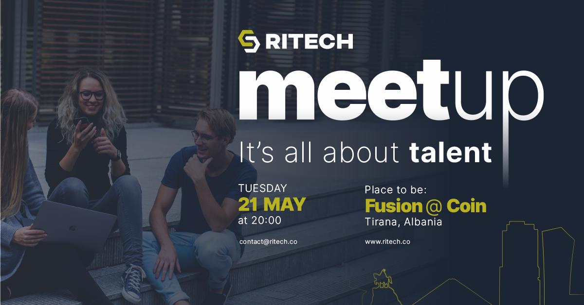 ritechco's tweet photo. ATTENTION ALL GREAT DEVELOPERS OF TIRANA!  Remember to mark your calendar for a fun evening. Come see us &amp; talk about putting your CAREER in BOOST MODE.  We are looking for smart, capable people to help us build a GREAT COMPANY.  BE GREAT #ritech

21 May 20:00 hrs   FUSION @ COIN https://t.co/5TBvQQwAwe