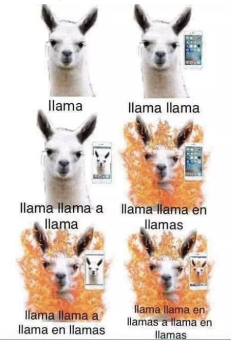 Spanish is a language in which you can form logical sentences using the same word five times.