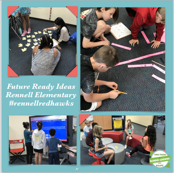dsdPD's tweet photo. What does #blendedlearning look like from inside the classroom? Watch, Read, Learn from five different campuses in Cypress Fairbanks ISD. https://t.co/wSiiD4GtOz #3PoBL #CFISDBlend @rennellredhawks @KirkElementary @Dean_CFISD @danishCFISD #futureready https://t.co/dCdbeeN6HN