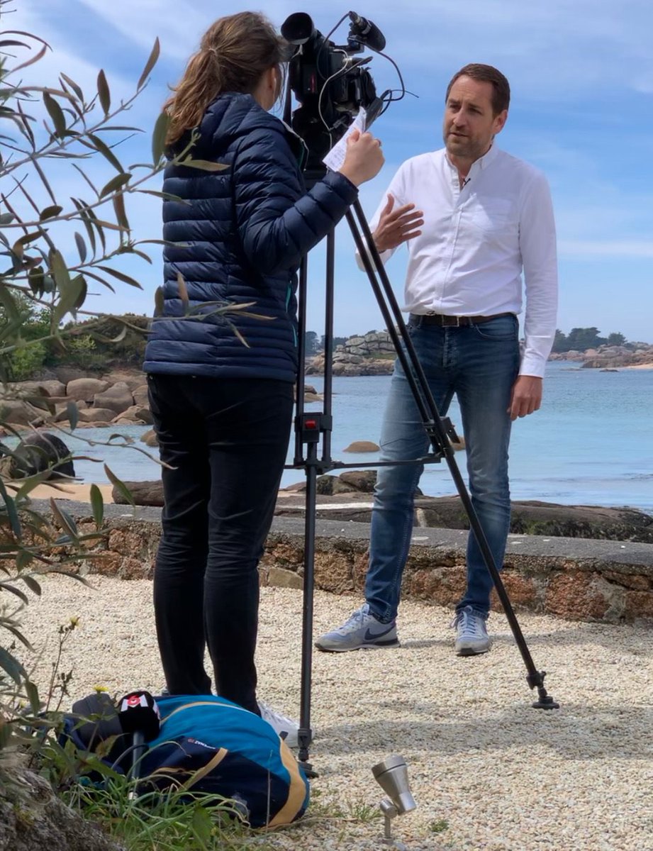 🎬 En direct du Castel Beau Site, ITW de Jean Philippe Cartier et des équipes du Castel pour le JT d'M6 !