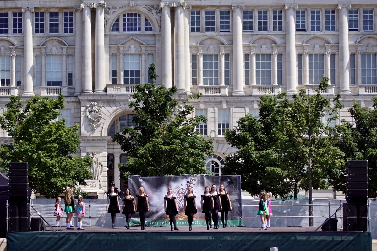 Hope you're ready to show us your best Irish dancing alongside the George Ferguson’s School of Irish Dance and Bolger Cunningham’s School of Irish Dancing folks ;)