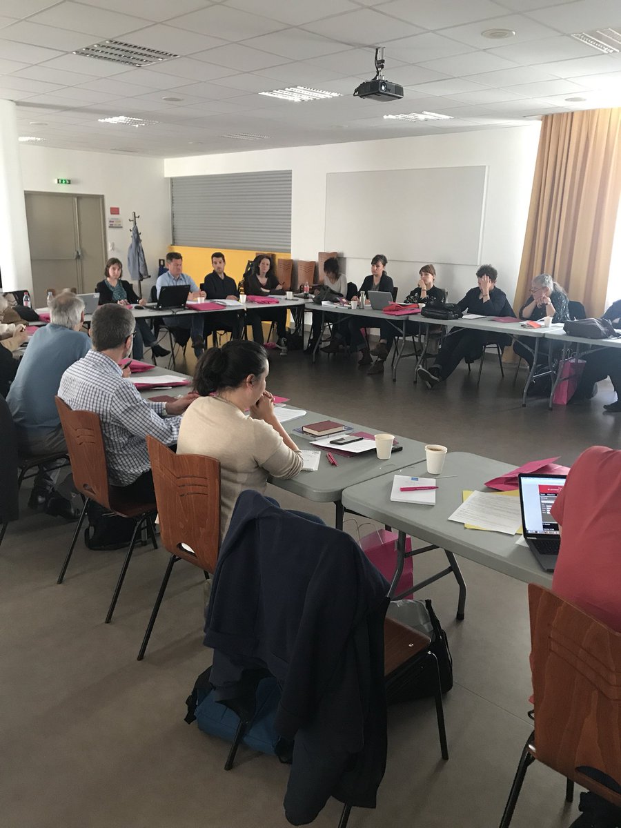 Mission_PATSTEC's tweet photo. Voilà notre atelier numéro 27 de la mission #Patstec où toutes les régions participantes du réseau sont représentées ! On se réunit à Clermont-Ferrand. https://t.co/ChY0DTYPI6