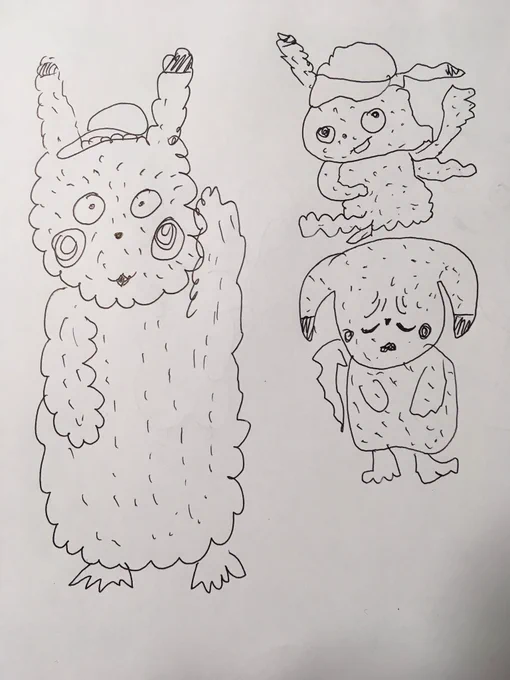 【名探偵ピカチュウ】

「私だって、、、皆さんみたいにモフモフのピカチュウが描きたかっただけなんです。でも、どうしてこうなってしまったのか、、自分でも、、、裁判員さん、私からは以上です。。。」

#名探偵ピカチュウ 