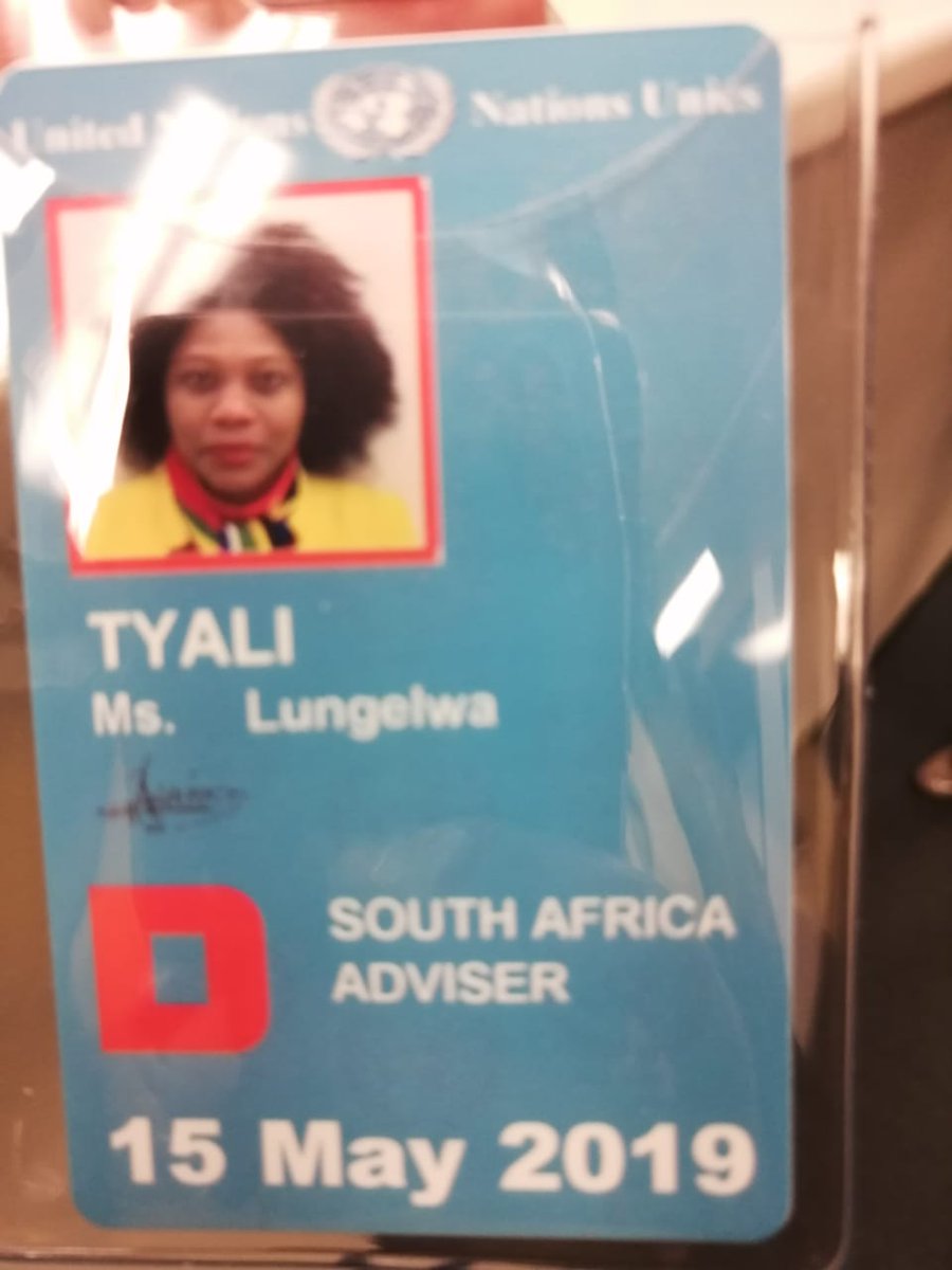 Lungi is representing SolarTurtle at the UN in New York this week