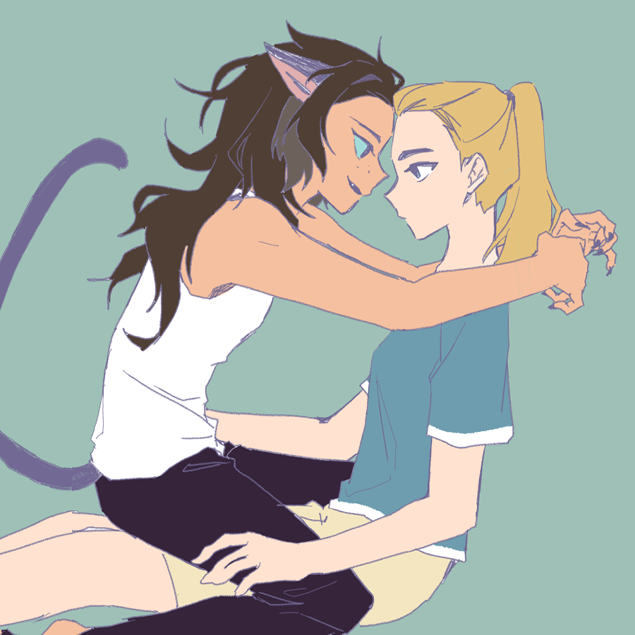 캣도라 유성애해. #catradora. 