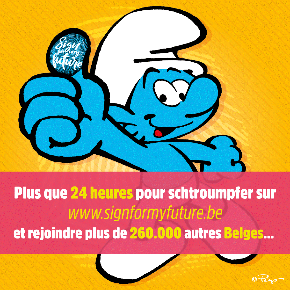 Moins de 24h pour signer pour une politique climatique ambitieuse ! 🌎
✍️👉 signformyfuture.be/fr/