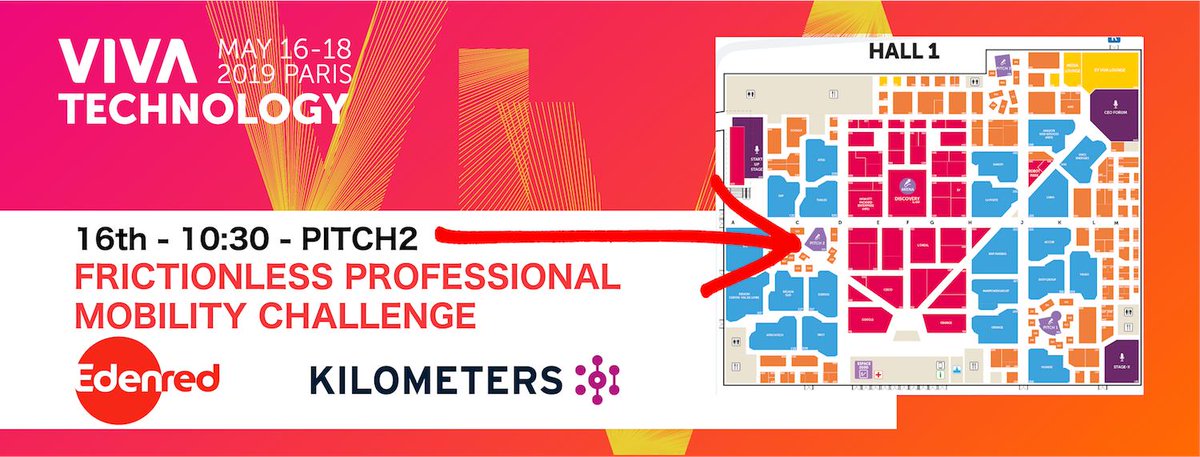 Don't miss tomorrow's #Vivatech "Frictionless professional mobility challenge" with <a href="/Edenred/">Edenred Group</a>. Join us at 10:30 - pitch2 area