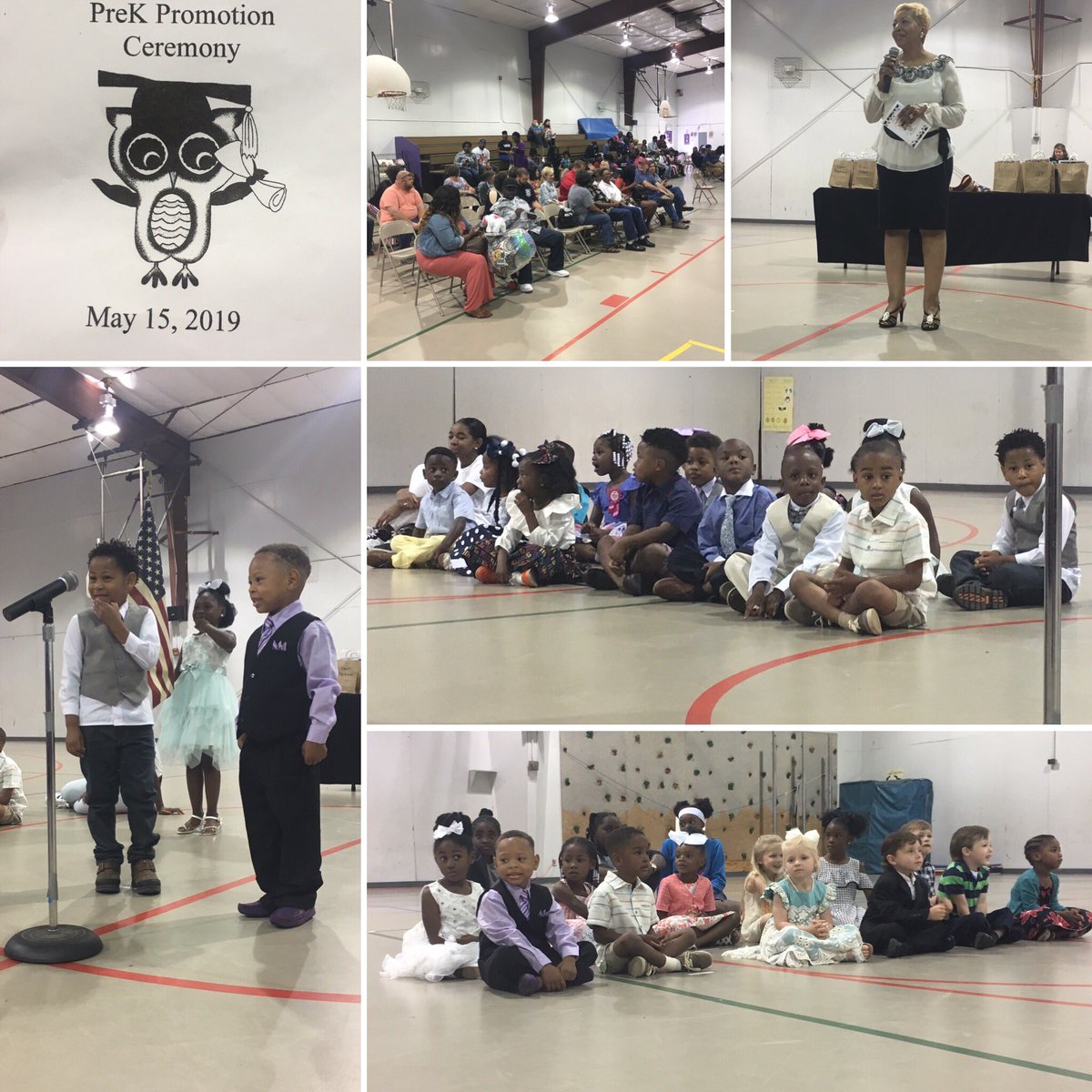 CrumlyChapel's tweet photo. What a wonderful PreK Promotion Ceremony we had today! Thank you to parents, teachers, and students who made this such a great year. @Jefcoed #FirstClassPreK https://t.co/6JpQtSLmMi