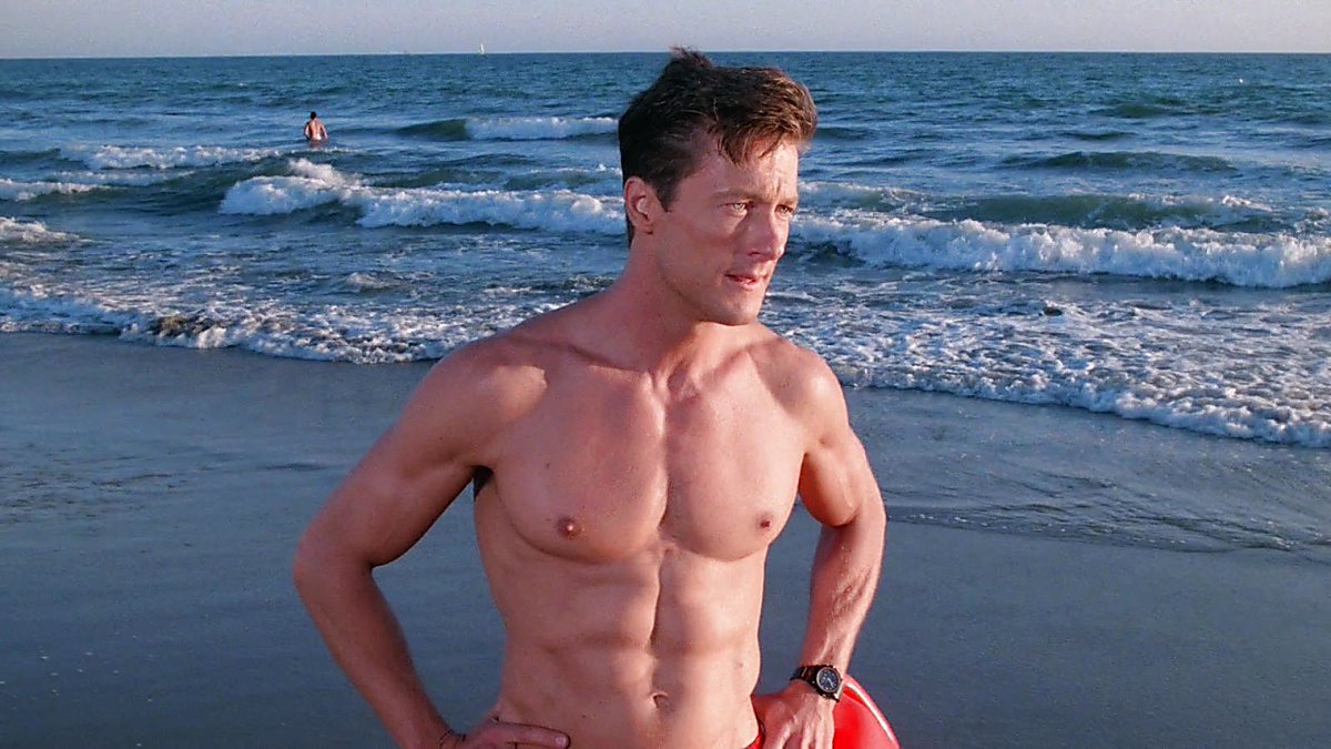John Allen Nelson \u0026 David Hasselhoff Shirtless in Baywatch S04E04  https://t.co/wQ0QaBTcUk #WCW #MCM #DavidHasselhoff, image size:1200x675