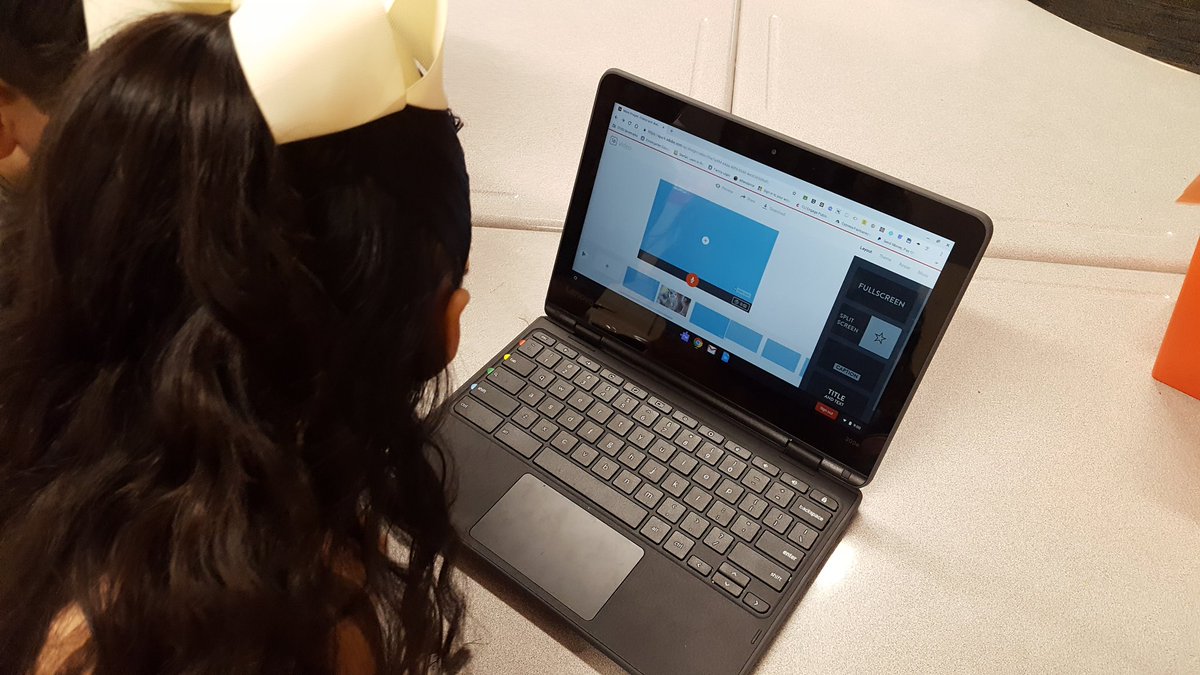 Lorenccastillo's tweet photo. My bilingual kindegarten students using adobe spark to make their final projects. #bewillbern #kidslovetechnology #bilingualkindergarten #cyfairisd https://t.co/jWQ53oSyzf