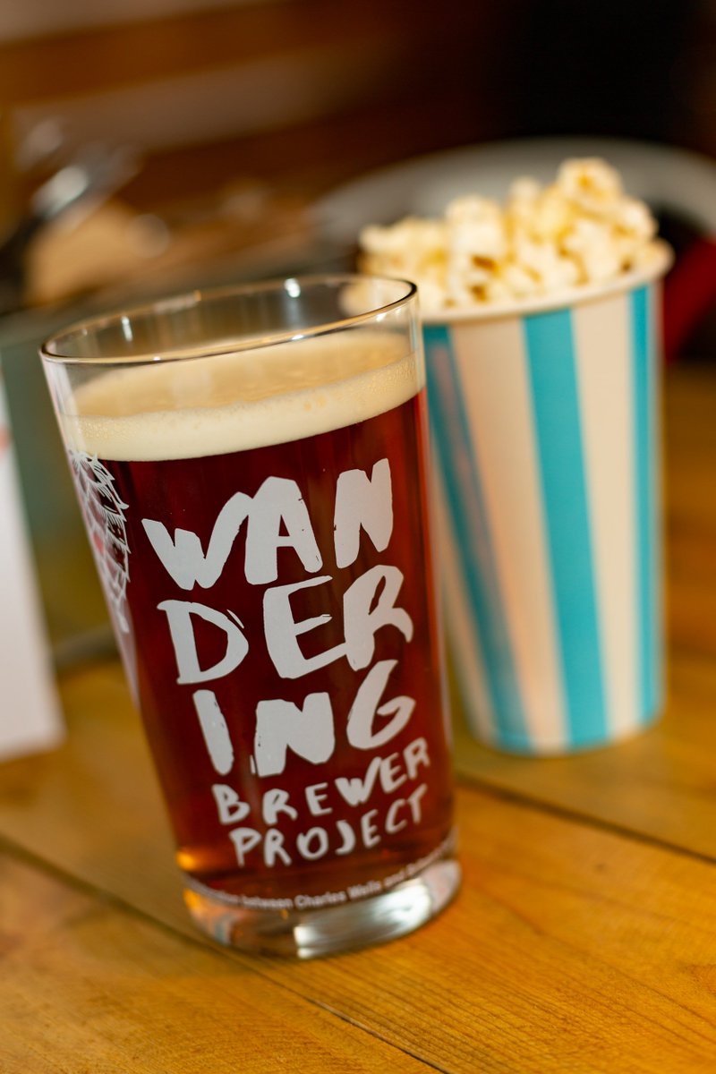 WanderingBrewer's tweet photo. Beer & Popcorn, an unlikely combination ... but works an absolute treat! 🍻😏 #WBproject https://t.co/U2bCvDkAWH