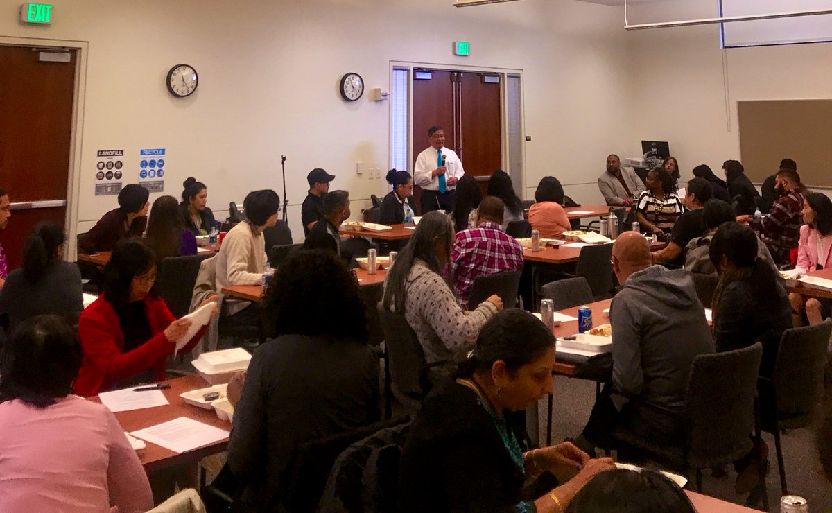 PCCEquity's tweet photo. The @PortlandCC Faculty & Staff of Color Gathering held its 2nd assembly, hosted by @PrezMitsui and supported by @PCCEquity @kho_pcc @Drkarinedwards. Thanks to everyone who came, connected, and engaged in dialogue.
We resume this fall and @cvPCCRockCreek co-hosting the event. https://t.co/MGcepsb7RF