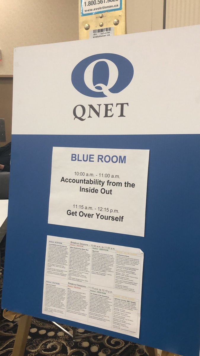 QNETManitoba's tweet image. #QNETMB19 breakout sessions underway!