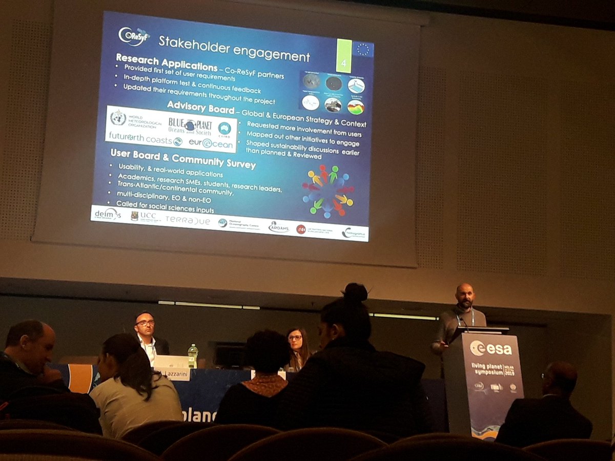 RoryScarrott's tweet image. Nice power-overview of the @coresyf platform and project to #lps19 showing development using a  community and coastal stakeholder framework to drive responsive innovative solutions by  EU academic and industry @EU_H2020 . Nicely done @ElecnorDeimos Nuno G. 😁