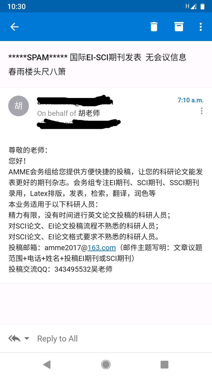 Shehroz_SKhan's tweet image. What&apos;s the point of sending emails in foreign language? I don&apos;t even know if the text in it makes any sense. Any native speaker?
#Spam #UseBrain