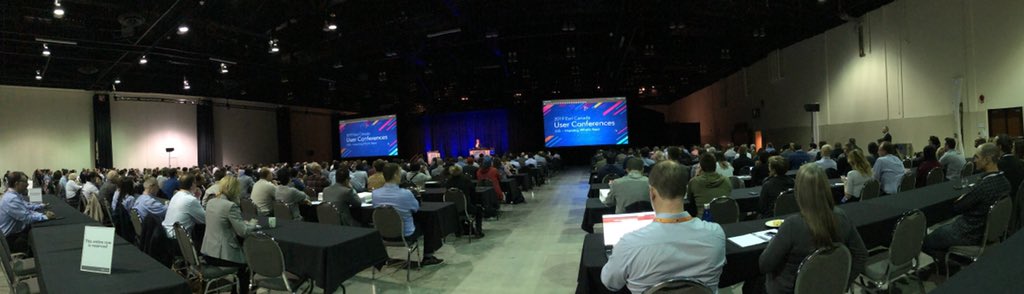 impromark's tweet photo. Live today at the biggest @esricanada #userconference EVER in #Calgary - we had to get a bigger room! #gis #EsriCanadaUC #gisgeek https://t.co/kP28D1i9Xr