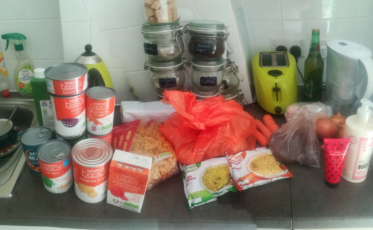 Don't you think, <a href="/DWP/">DWP</a>, it would have been a better use of resources to give me a loan rather than send me to a #foodbank?

69 days now since I applied for #UniversalCredit. Denied all support apart from #foodbank. Is this normal? 

#UCJSAGate
#MentalHealthAwarenessWeek