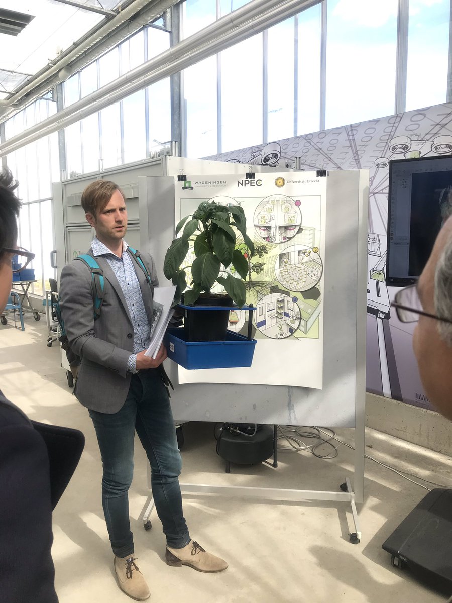 #FANext2019 | Campus Tour | This afternoon Digital Twins about data science, precision farming, robotics and drones <a href="/WUR/">Wageningen U&R</a>