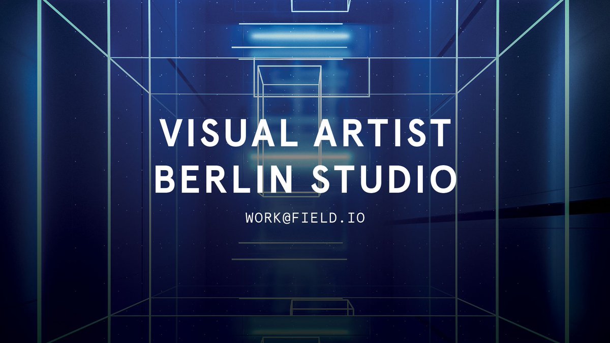 Perks include: occasional London trips, ping pong fitness, daily cake supply.

Permanent role for an exceptional 3D Artist (m/f/d) – artistic quality, technical prowess, originality. 
field.io/jobs/

#berlindesign #houdini #c4d #cinema #motiondesign #cg #3d #3danimation
