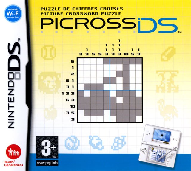 Il y a 17 ans sortait le jeu Picross DS sur Nintendo DS 🎂