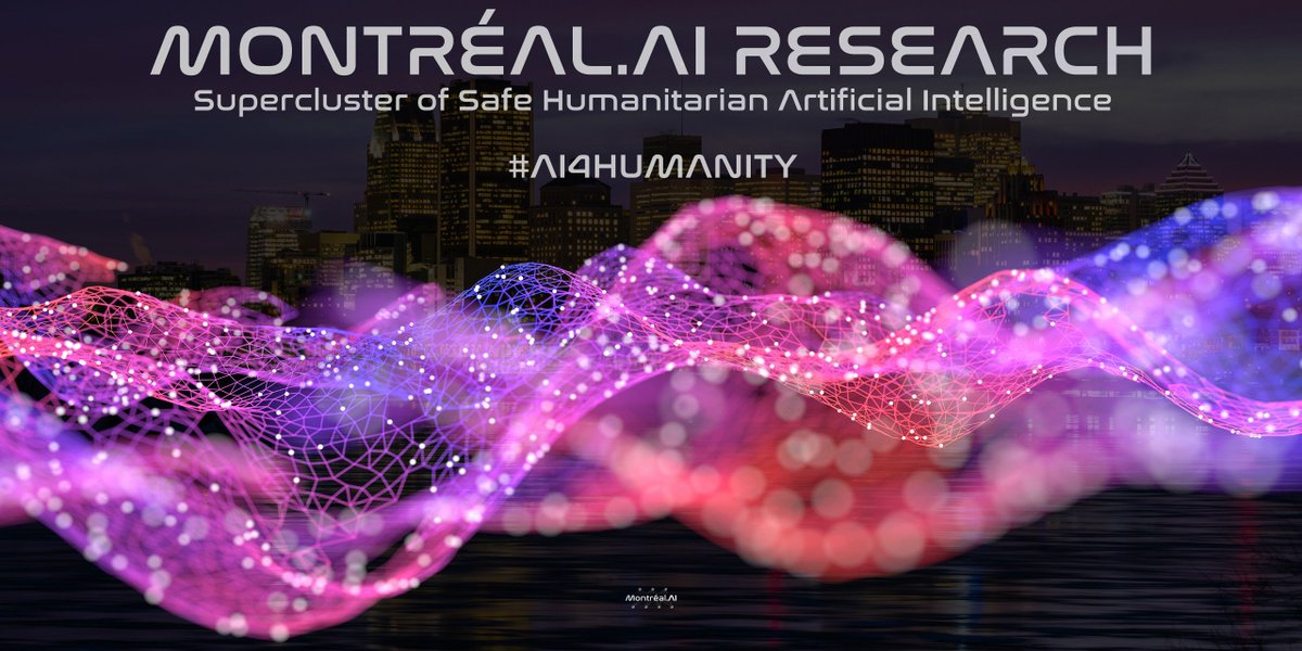 Montreal_AI's tweet image. MONTREAL.AI RESEARCH

Pioneering a New Era of Superhuman Scientific Discoveries.

By Vincent Boucher @ceobillionaire , Founding Chairman of @Montreal_AI : linkedin.com/pulse/montreal…

#AI4Humanity #AI4PlanetaryGood #ArtificialIntelligence #Montreal #MontrealAI